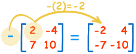 Matriz Negativa