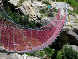 rope bridge