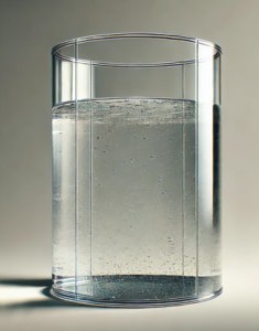 vaso de agua