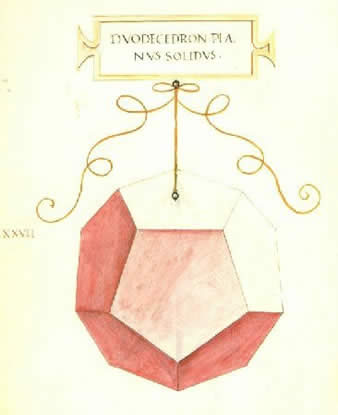 da vinci dodecahedron solid