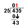 división paso 7