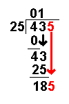 división paso 10