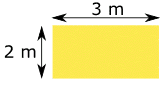 rectángulo 2x3